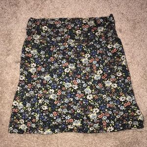 XS, Floral bodycon Skirt